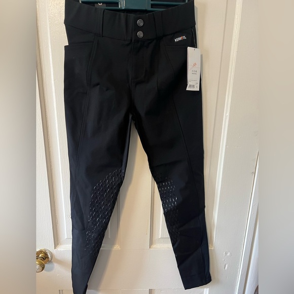 Kerrits Afinity Ice Fil Knee Patch Breech, Small - Picture 2 of 3